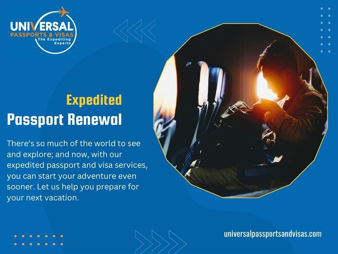 Expedited Passport. Wondering About Passport Renewal? Find… by