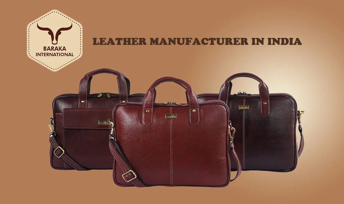 Best Leather Products in India — Baraka International by BARAKA