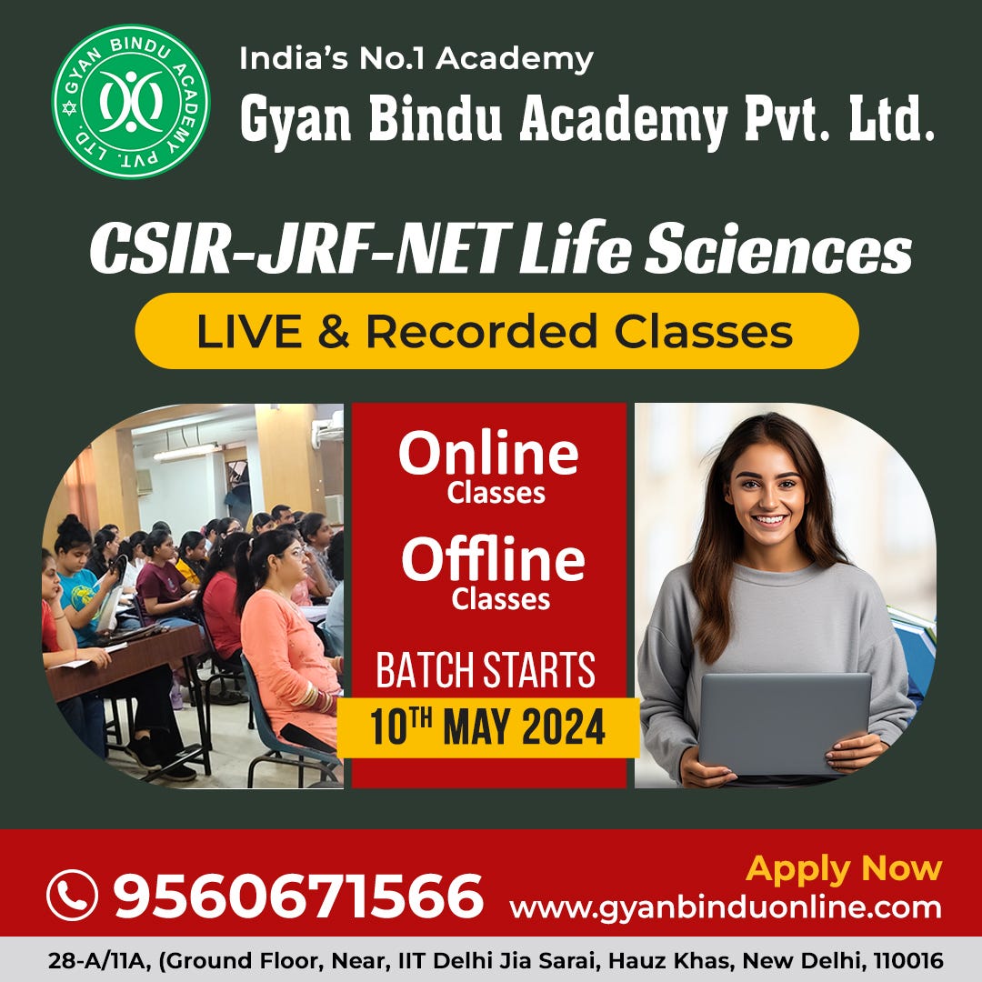 🌟Registrations are open for CSIR UGC NET June 20242025 Batch.🌟 Gyan