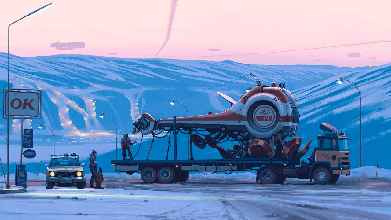 Creative Crush 1.6. Simon St lenhag by Staak Studio Medium