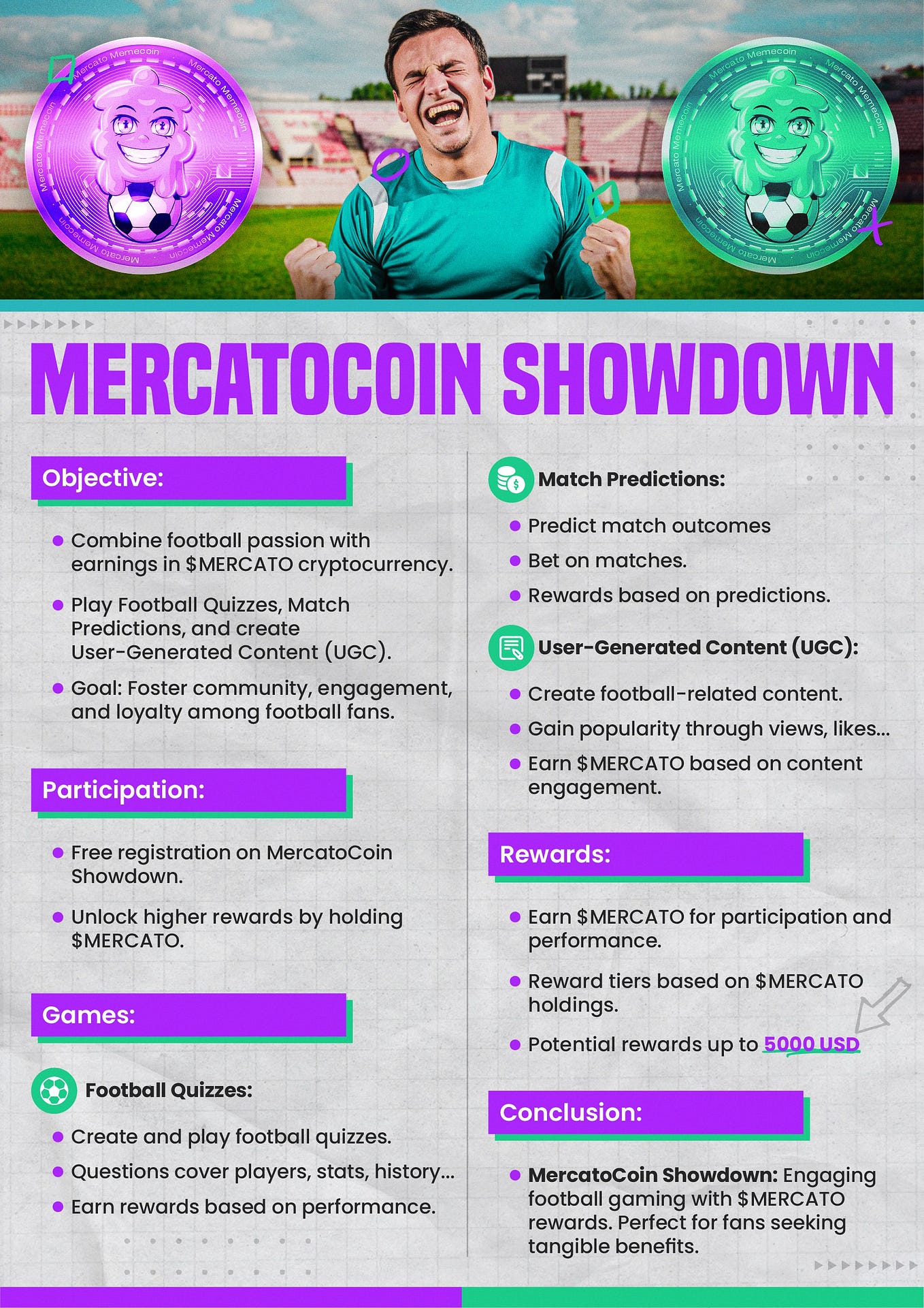 Are you football lover? This is a great opportunity for you.. $Mercato