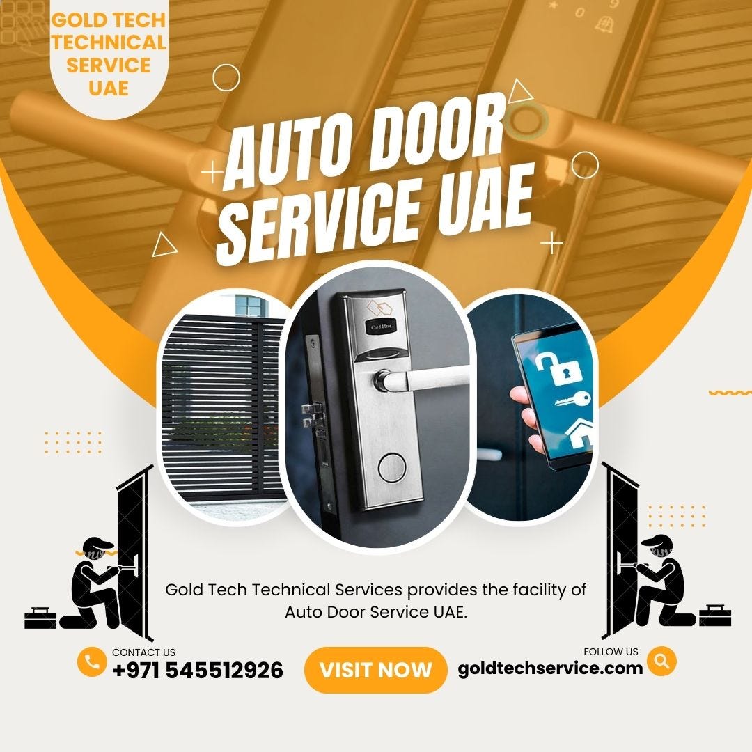 Classic Automatic Door Service in UAE — Leading Door Automation Company