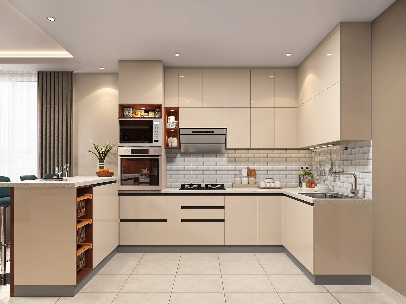 Innovative Ideas for Modern L-shaped Kitchen Designs