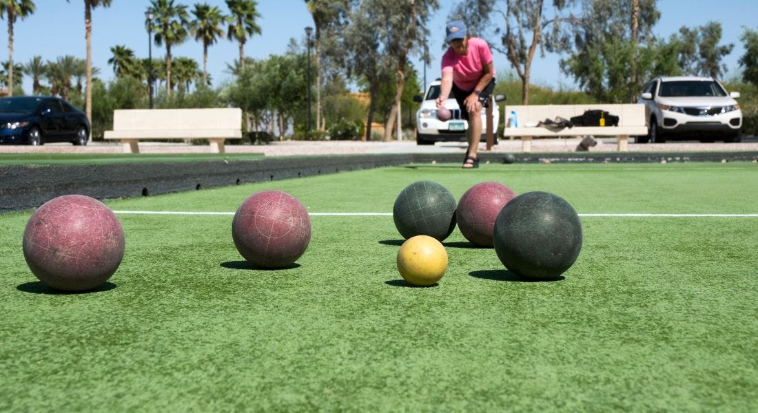 Is Bocce Ball in the Olympics. The game of bocce is structured around ...