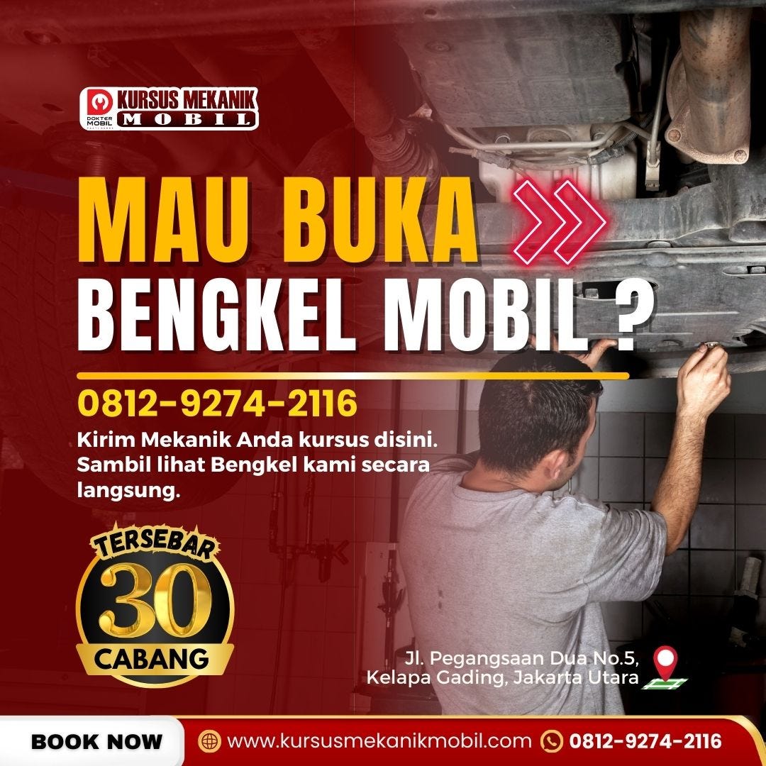 Segera Bergabung di Kursus Service Tune Up Engine Mobil Terdekat