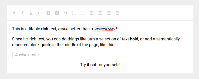 Create your own Rich Text Editor in React with Slate.Js (Part-1) | by ...