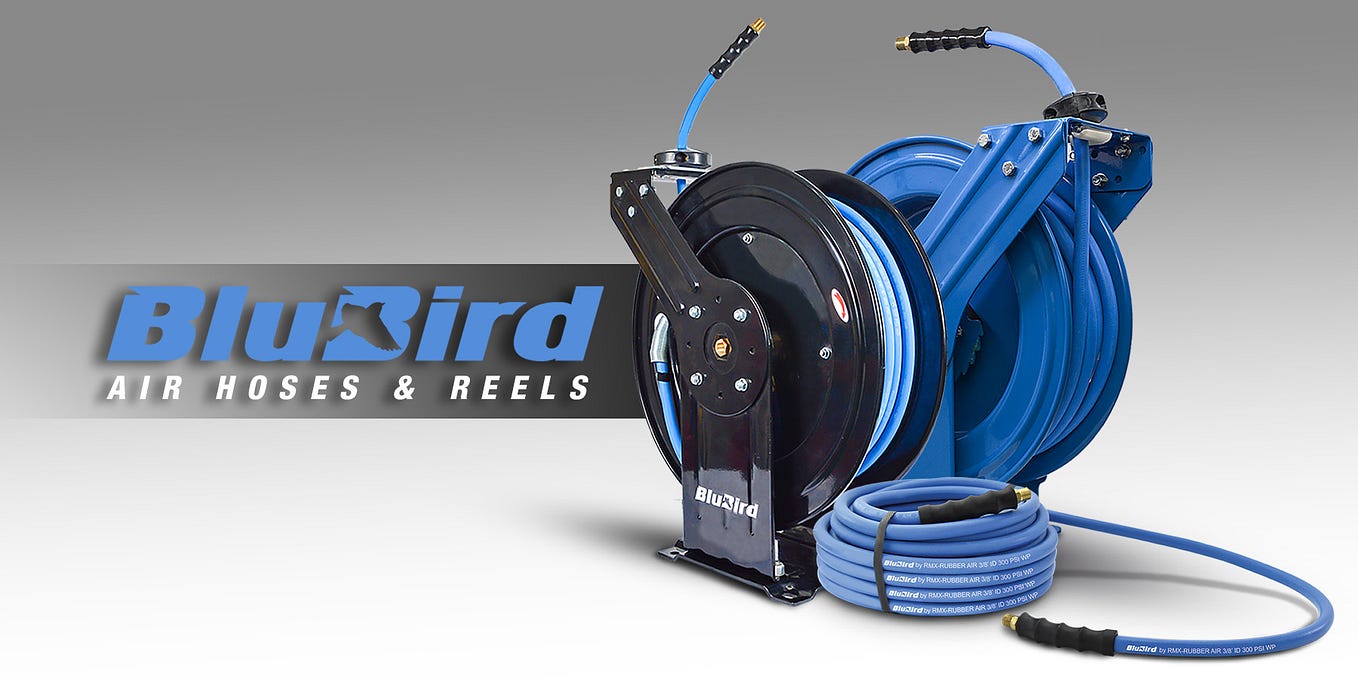 What exactly is the pressure washer hose reel? by Blubird Industries