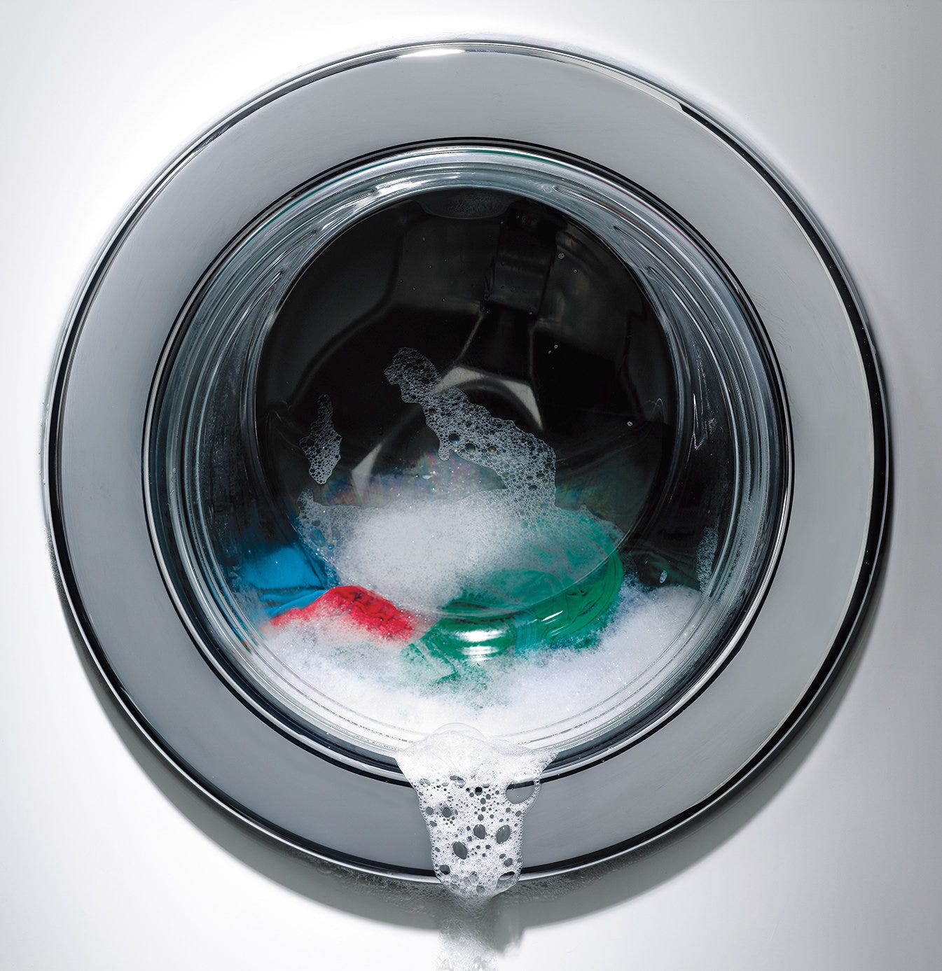 What happens when you use too much soap in your washing machine? by