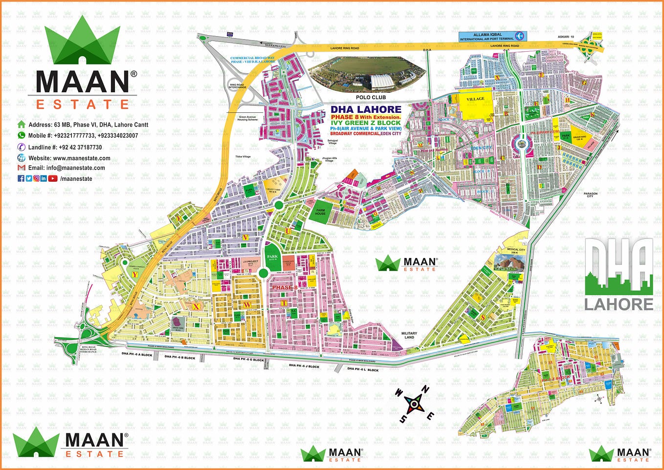 DHA Lahore Phase — 12 (EME). Location Map House For Sale … by MAAN