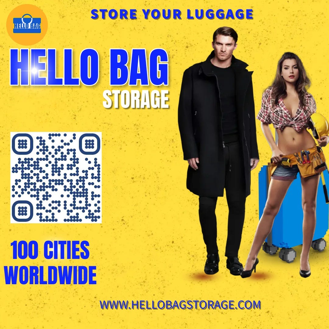 Can I leave my luggage in Paris?. 🔒 brings you 200