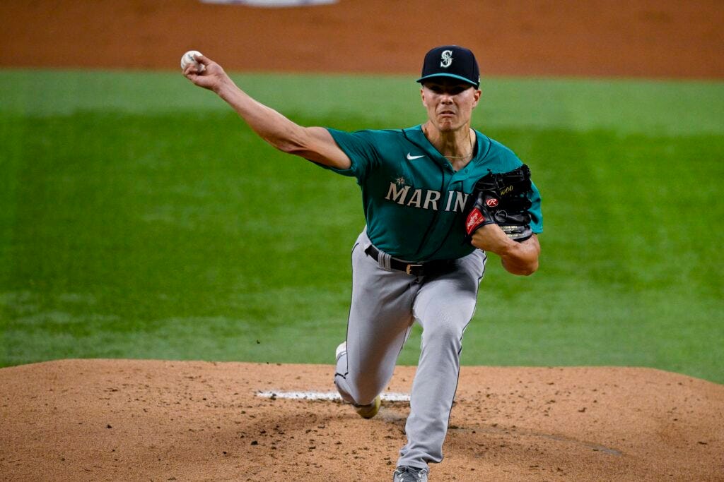 Breaking Down Mariners Starters for 2025 Logan Gilbert by Oliver