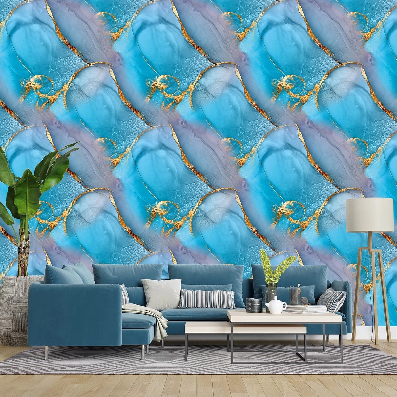 75 Home Design Ideas You'll Love - March, 2026 | Houzz - How To Choose Minimalist Wallpaper For Living Room
