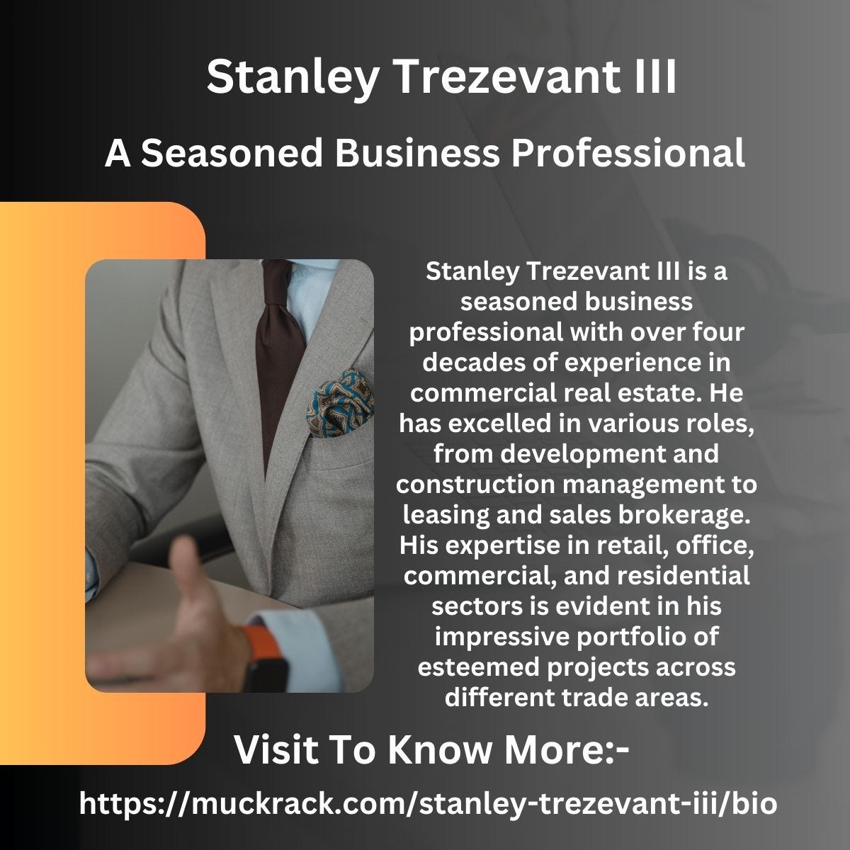 Stanley Trezevant III — A Seasoned Business Professional Stanley