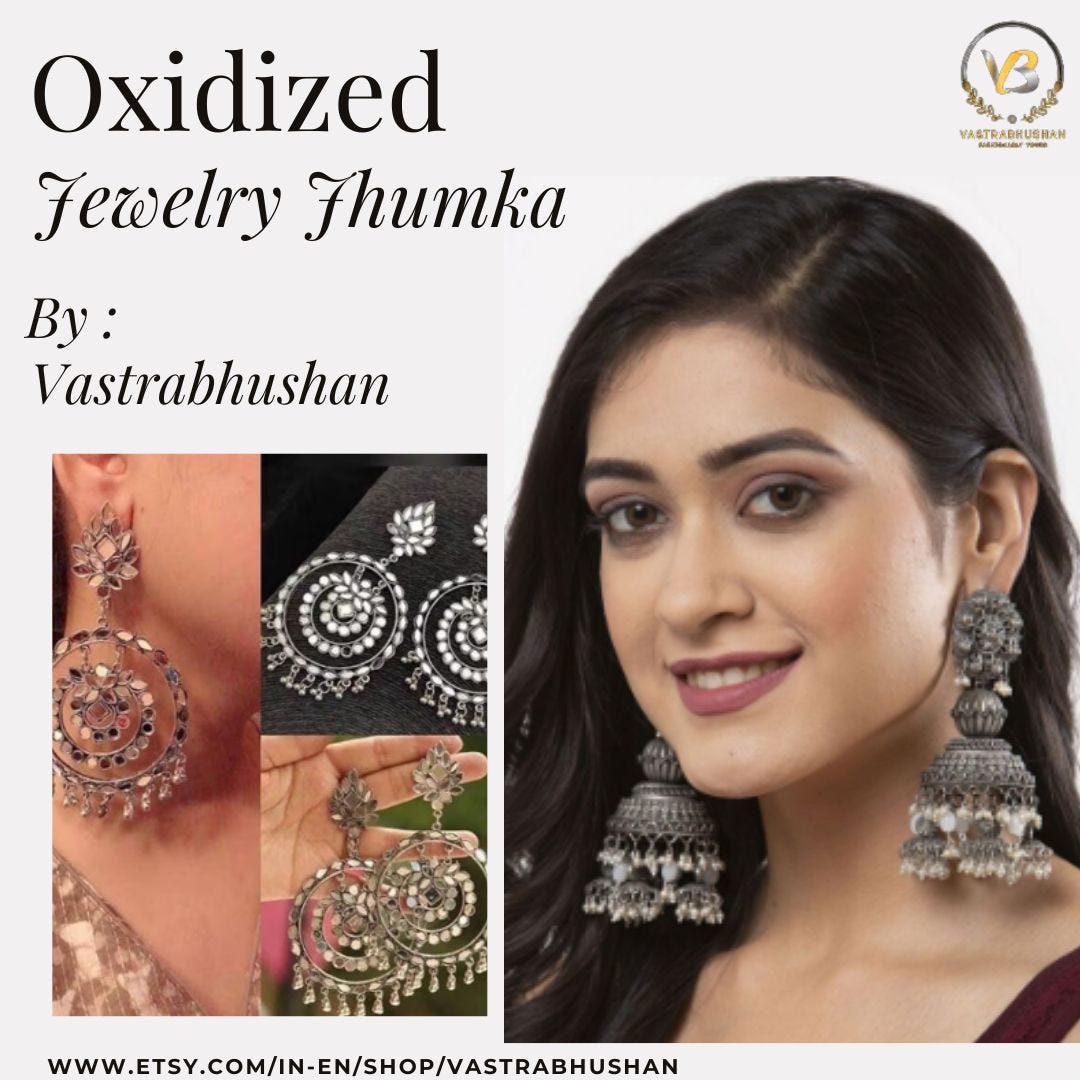 Buy Oxidised Jewellery Online Vastrabhushan Medium