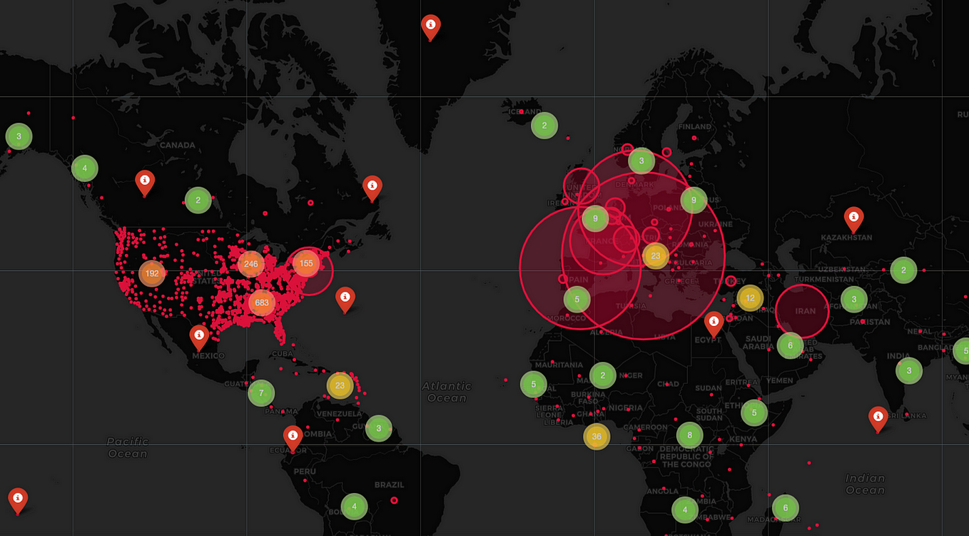 Creating interactive maps with Python, Folium, and some HTML  by Asaf Pras  Level Up Coding
