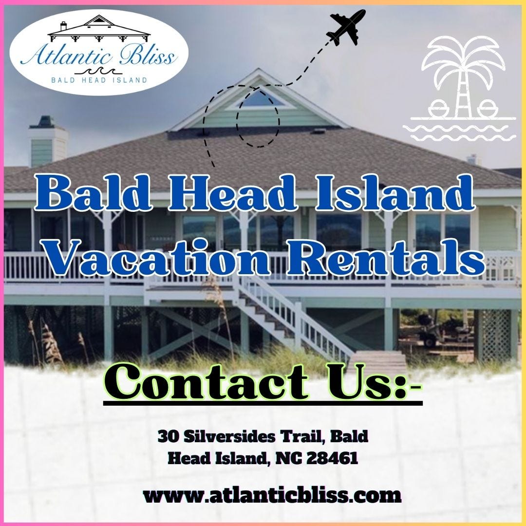 Enjoy Bald Head Island House Rentals Atlantic Bliss Medium