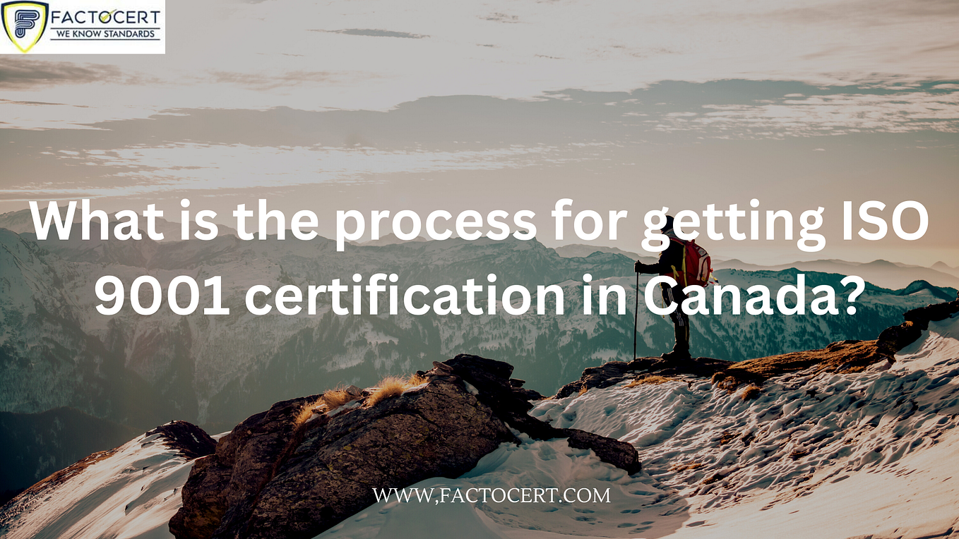 How to apply for ISO 9001 Certification in Canada by