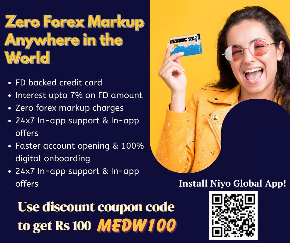 Features of Niyo Card by DCB 1. No joining fees or reloading charges