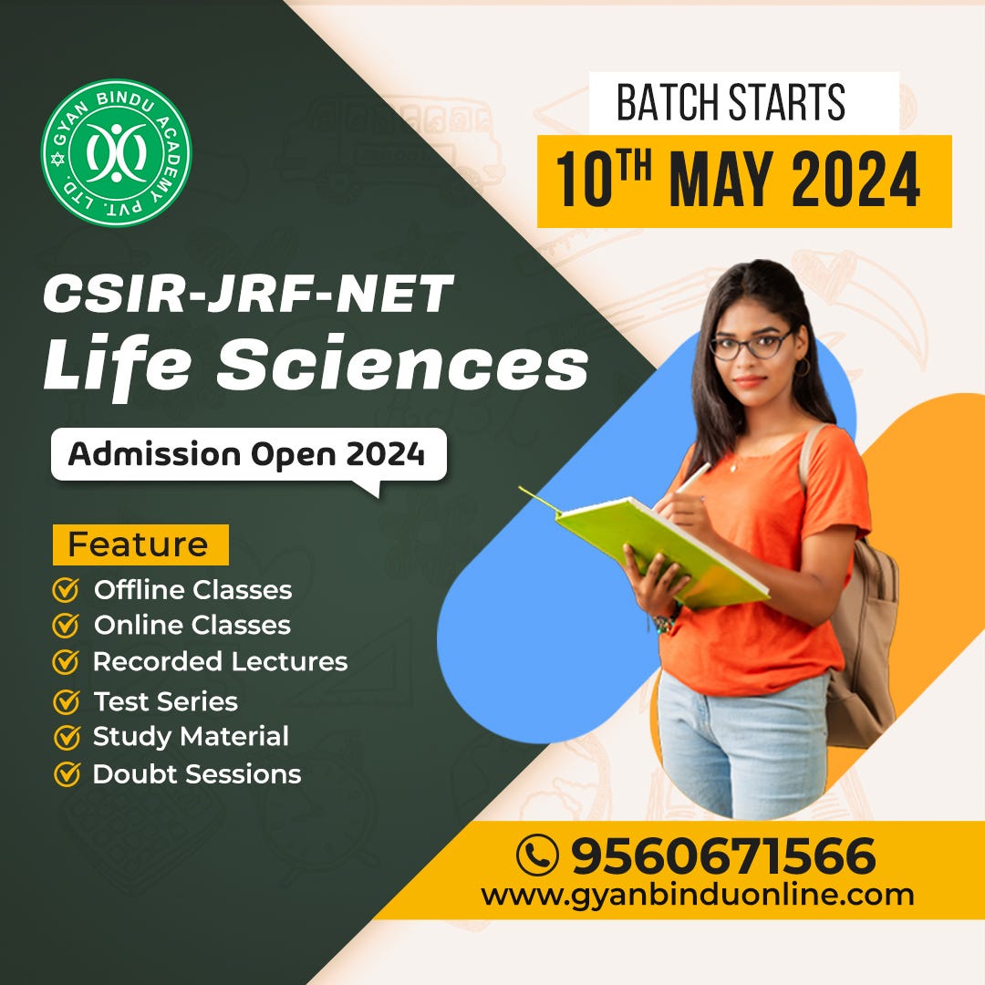 🌟Registrations are open for the CSIR UGC NET June 20242025 batch.🌟
