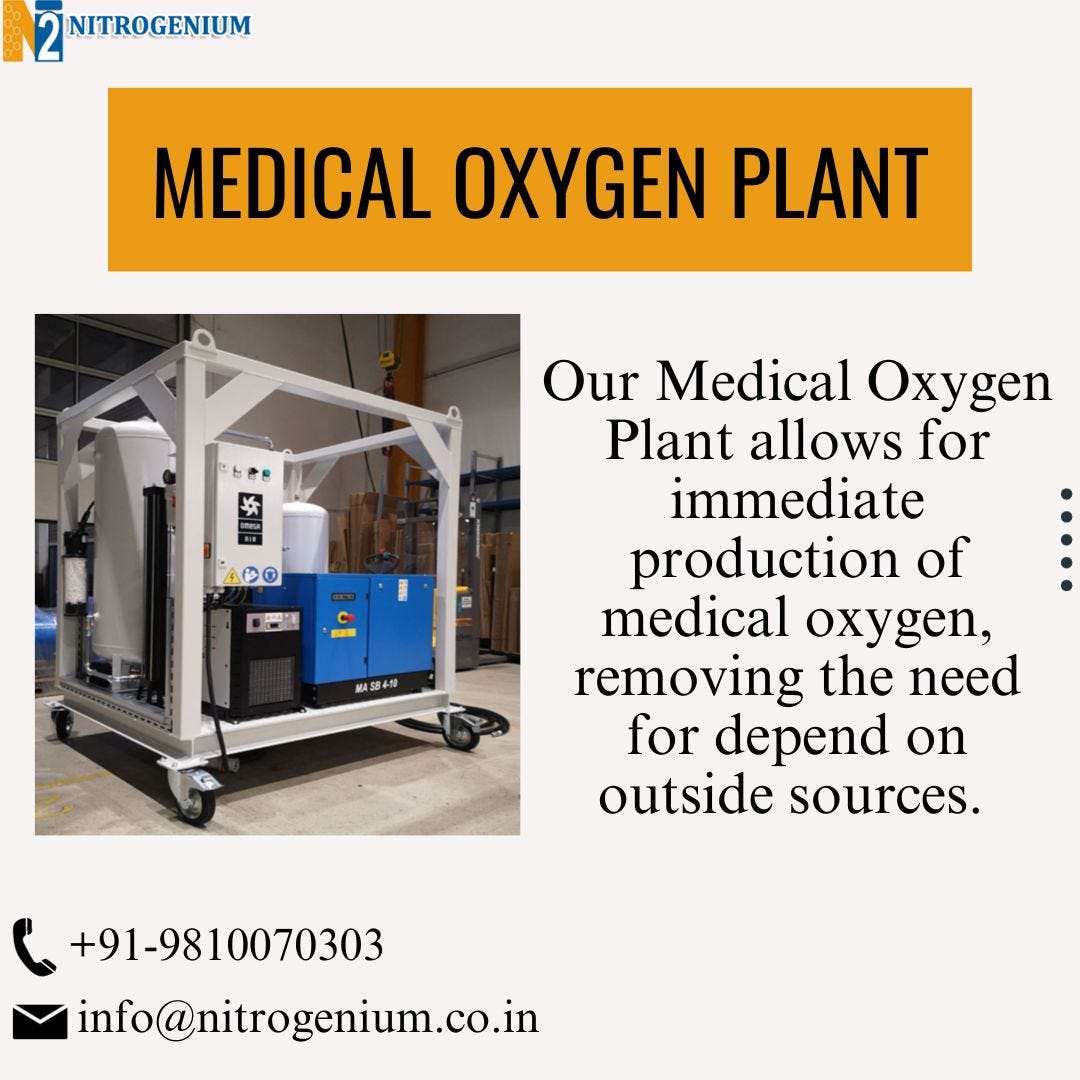 Medical Oxygen Plant Nitrogenium Itnseo Medium