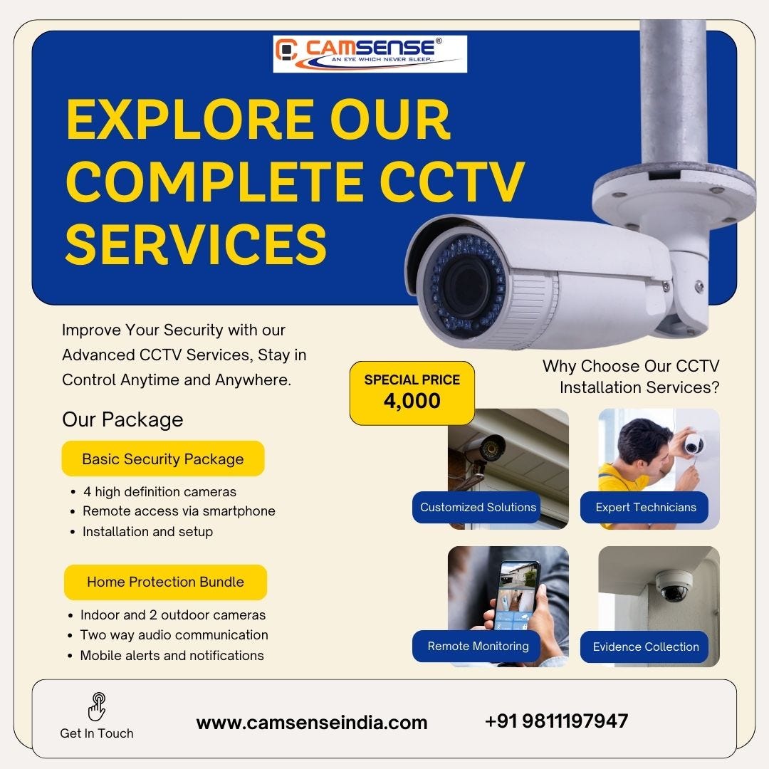 surveillance camera Camsenseindia Medium