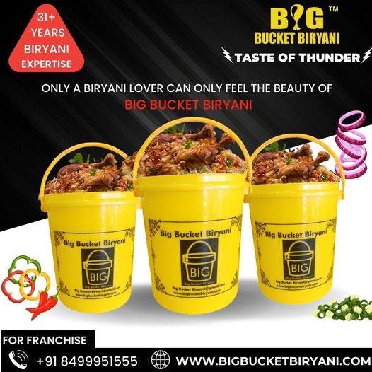 Best Bucket Biryani Bigbucketbiryani Medium