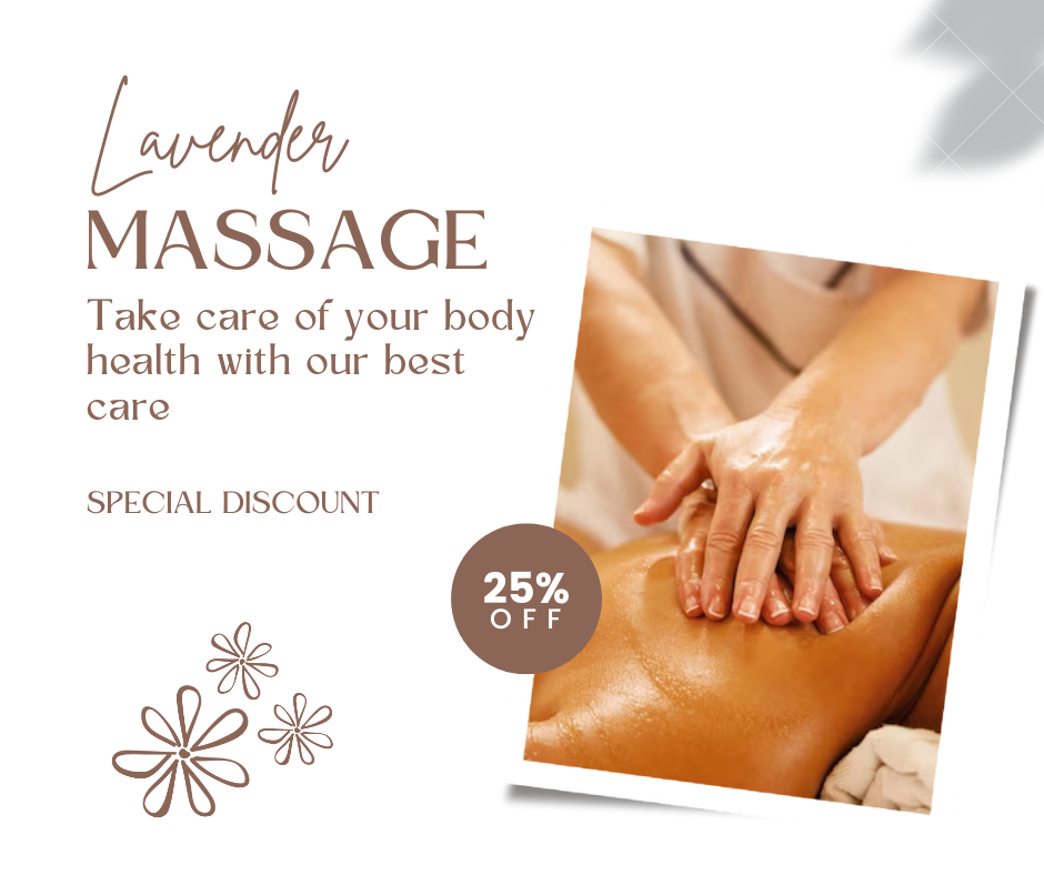 ultimate relaxation with deep tissue massage Lavender Thai & Chinese