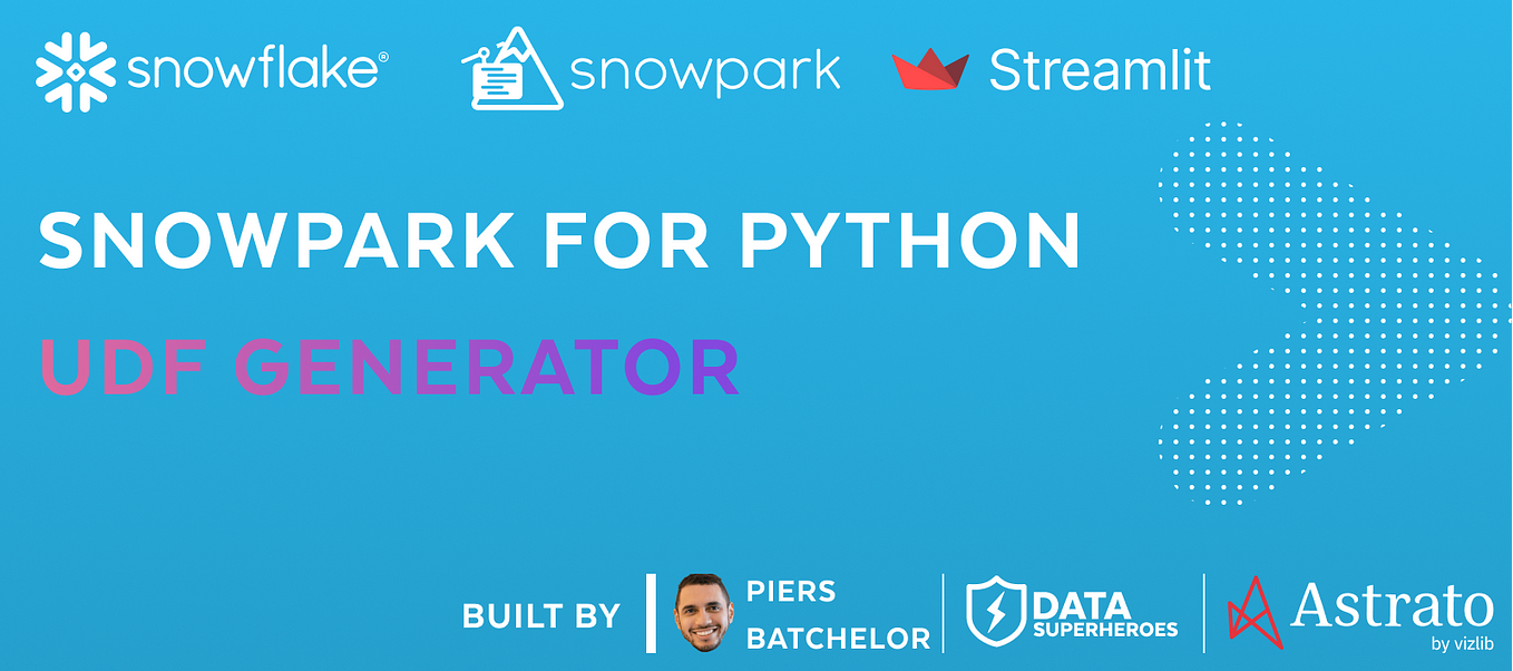 Python data ingestion with Snowpark, in 5 steps | by Piers Batchelor ...
