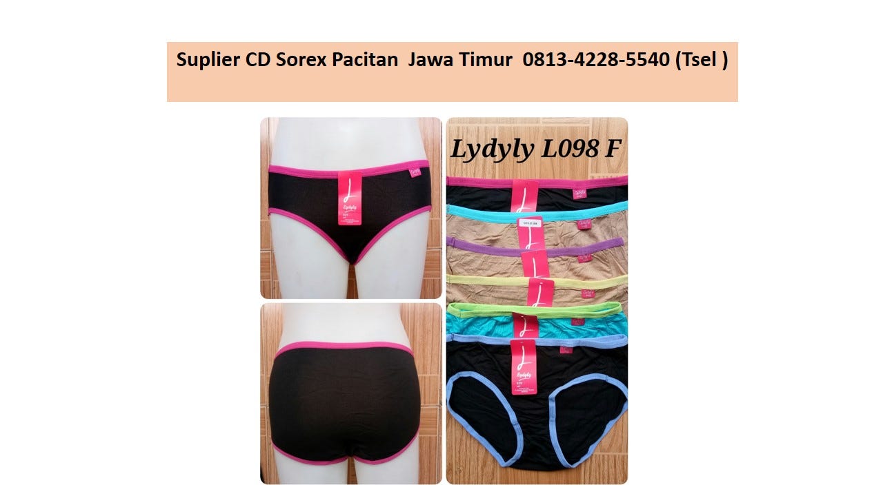 Distributor Besar Sorex Underwear Gunung Mas Kalimantan Tengah 0813–5985  2887 (Tsel), by Nagita Supplier CD Sorex