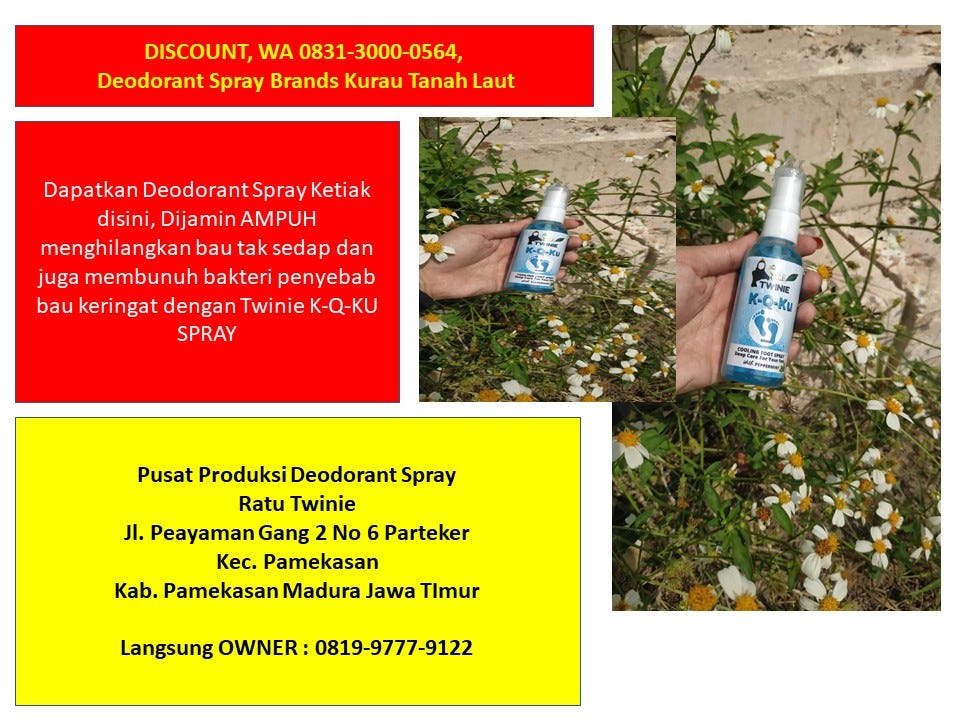 HERBAL, WA 083130000564, Deodorant Spray Boleh Dibawa Ke Pesawat