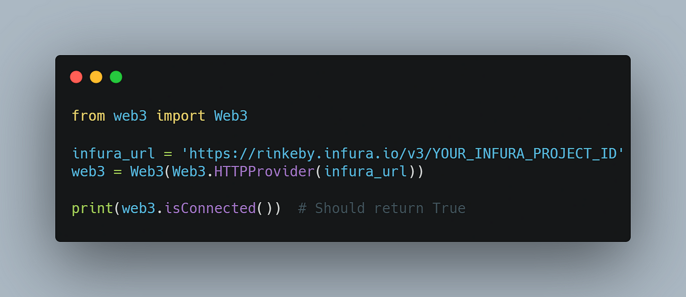 Setting Up Web3: Guide on how to install and setup Web3 in Python. | by ...