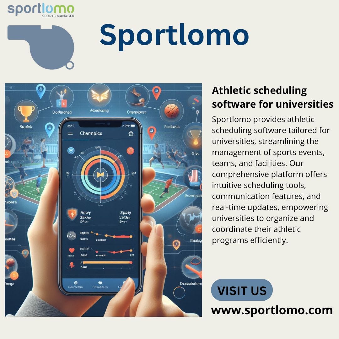 Sports Scheduling App Free