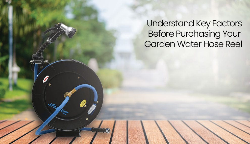 Why Do You Need To Equip Your Garden With A Water Hose Reel?, by  Zephyrwatering, Dec, 2023