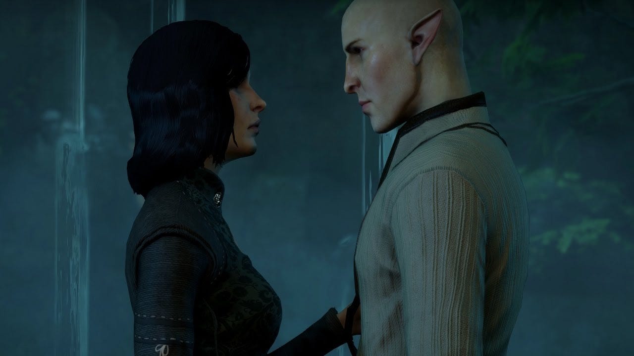 My Favorite Dragon Age Inquisition Romance: Solas, by Angelique Valentini