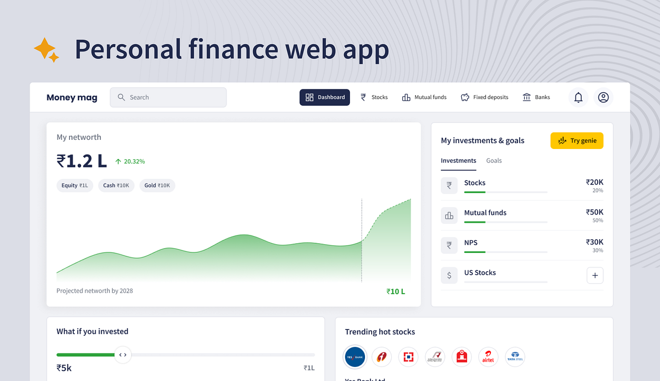 Designing a finance tracker app. A UI/UX case study on designing a ...
