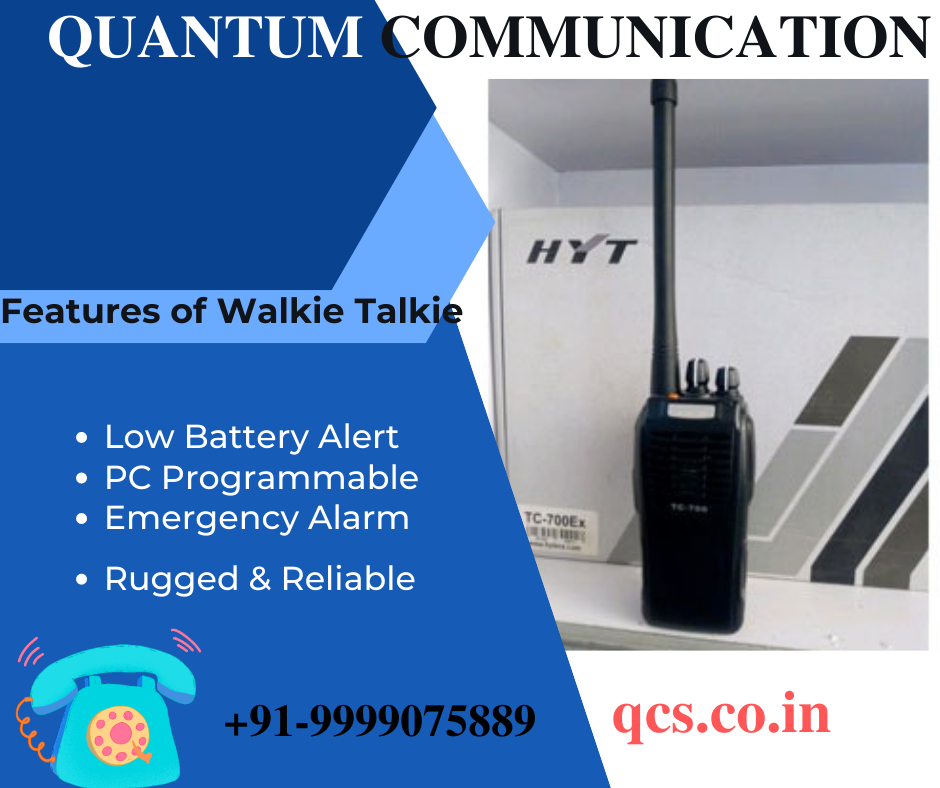 India’s Best Survival Long Range Walkie Talkie Quantum Communication
