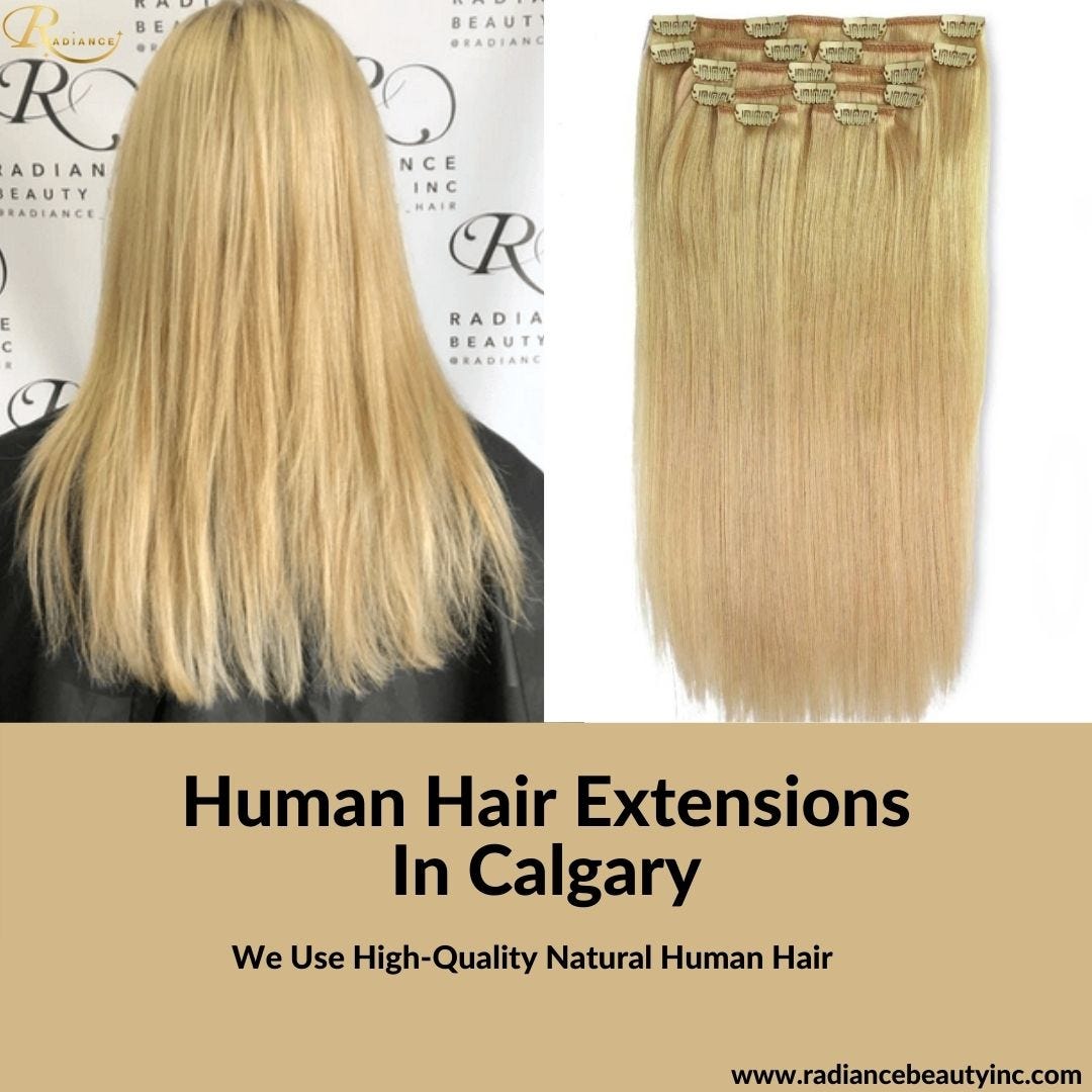 Best Tape Hair Extensions Calgary — Radiance Beauty Inc Radiance Beauty Inc Medium