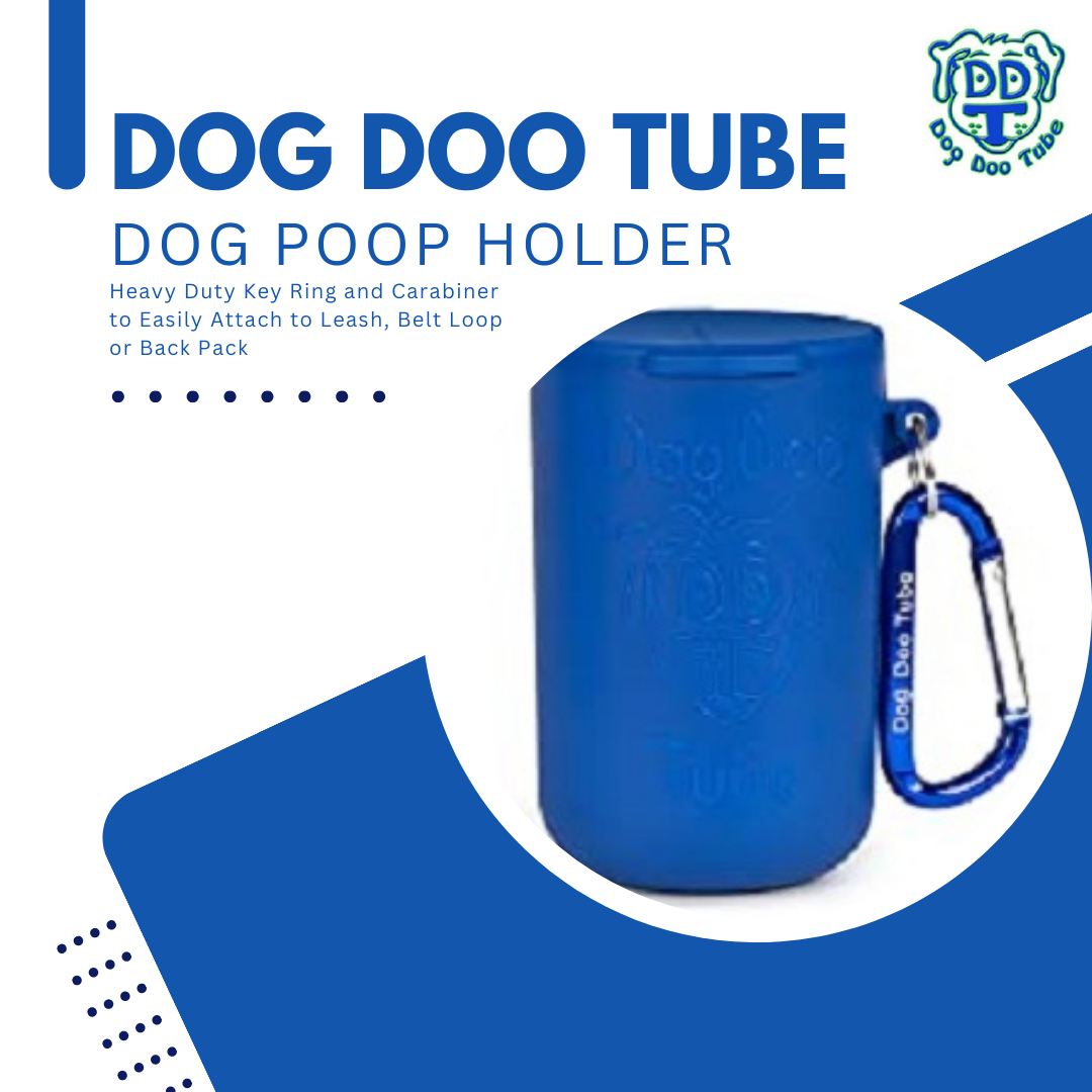 Reusable Dog Poop Bag Holder Dog Doo Tube Medium