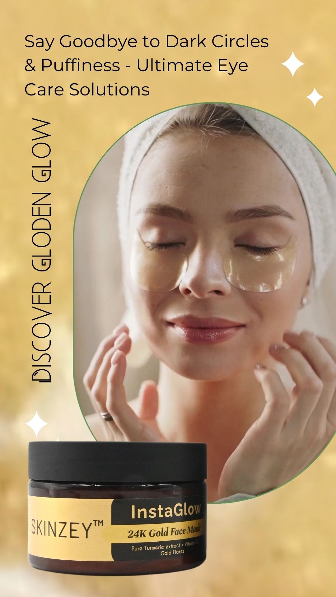 Get ready to GLOW like never before with Skinzey’s “Insta Glow — 24k