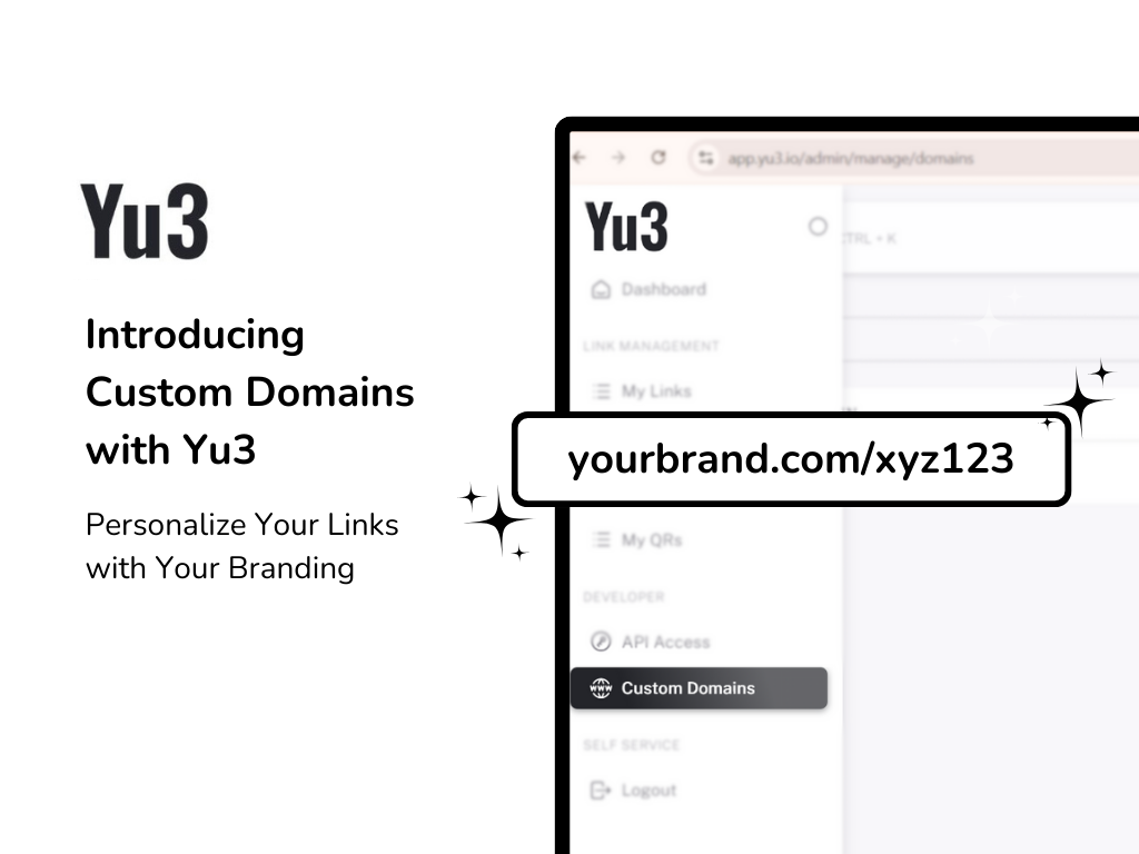 How to Add and Use Custom Domains in Yu3 | by Ayush Agarwal | Yu3 | URL ...