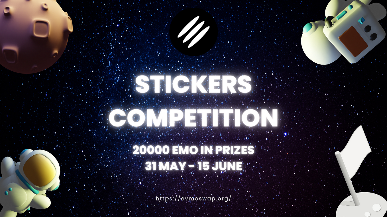 Announcing EvmoSwap Sticker Competition