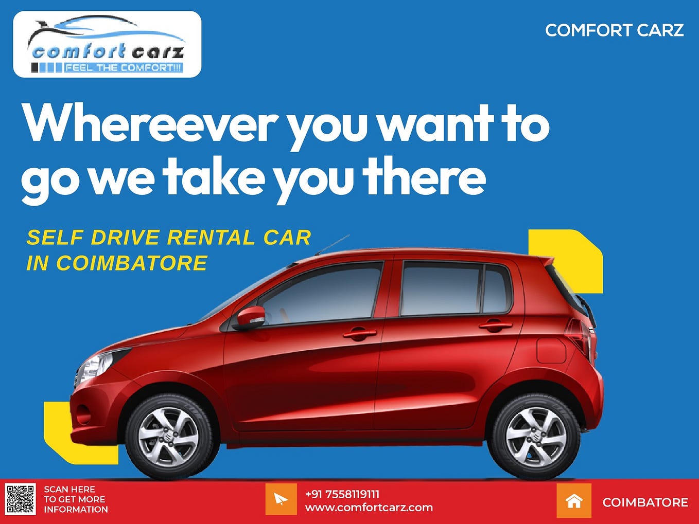 Comfort Carz Premium SelfDrive Rental Cars in Coimbatore by Comfort Carz Sep, 2023 Medium