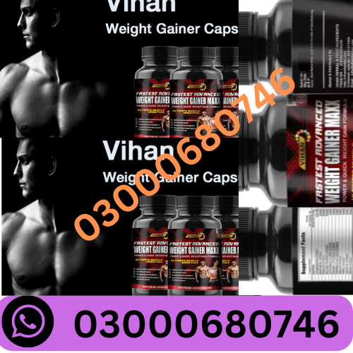 VIHAN Weight Gain Capsule in pakisatan 03000680746 Jhail Medium