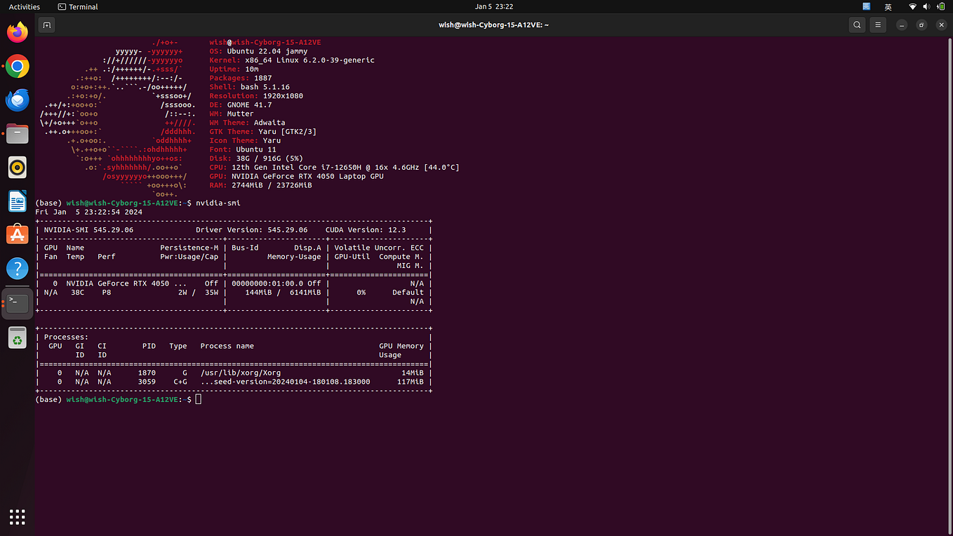 Ubuntu 22.04中新增新酷音輸入法 ｜Add Chinese (Chewing) in Ubuntu 22.04 yuhsi