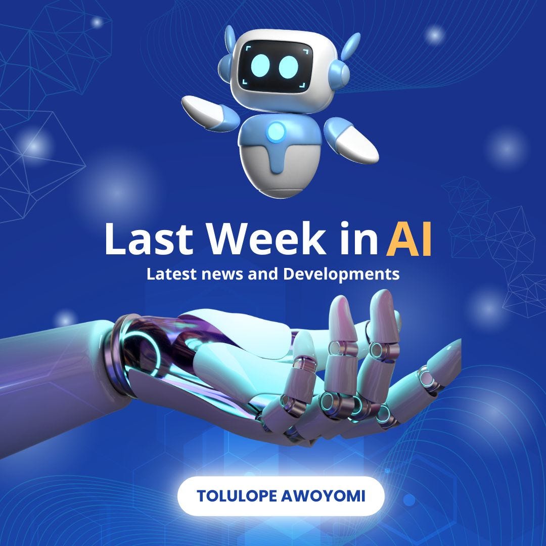 🧠 LAST WEEK IN AI Recent News and Developments [May 6th, 2024] by