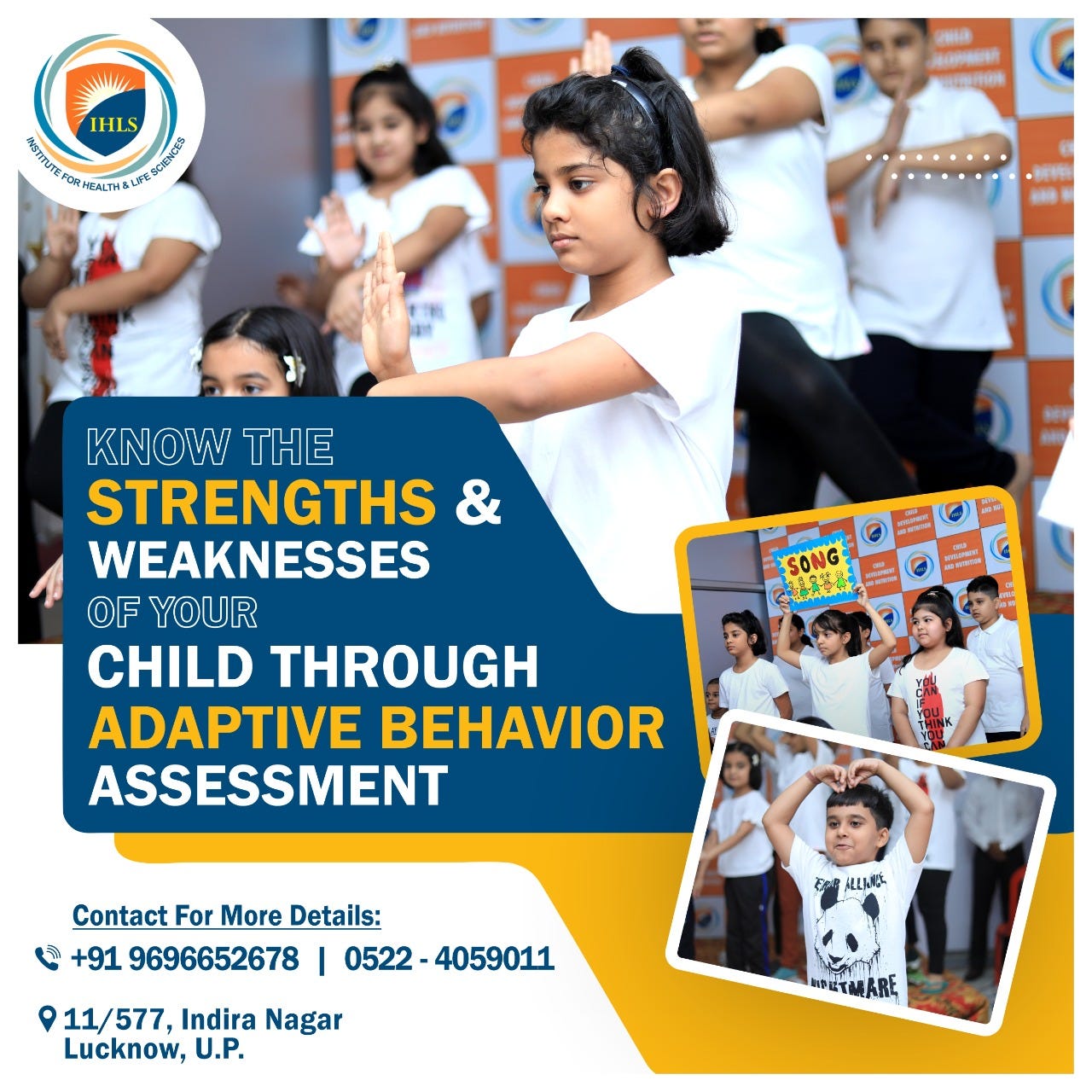 Child Development And Nutrition Center in Lucknow Child Psychologist in Indira Nagar IHLS