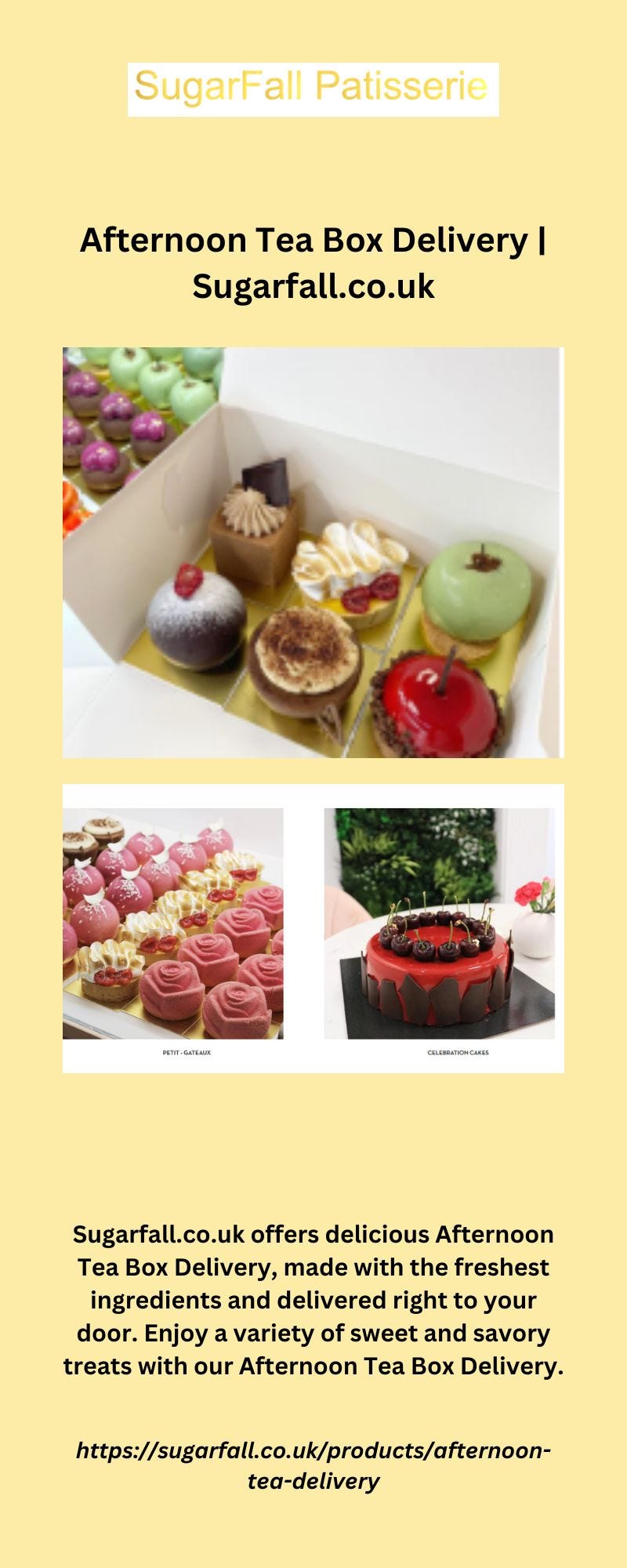 Afternoon Tea Box Delivery Sugarfall.co.uk Sugarfall Medium