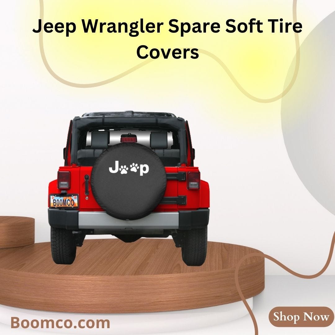 Premium Grade Jeep Wrangler Spare Tire Covers 