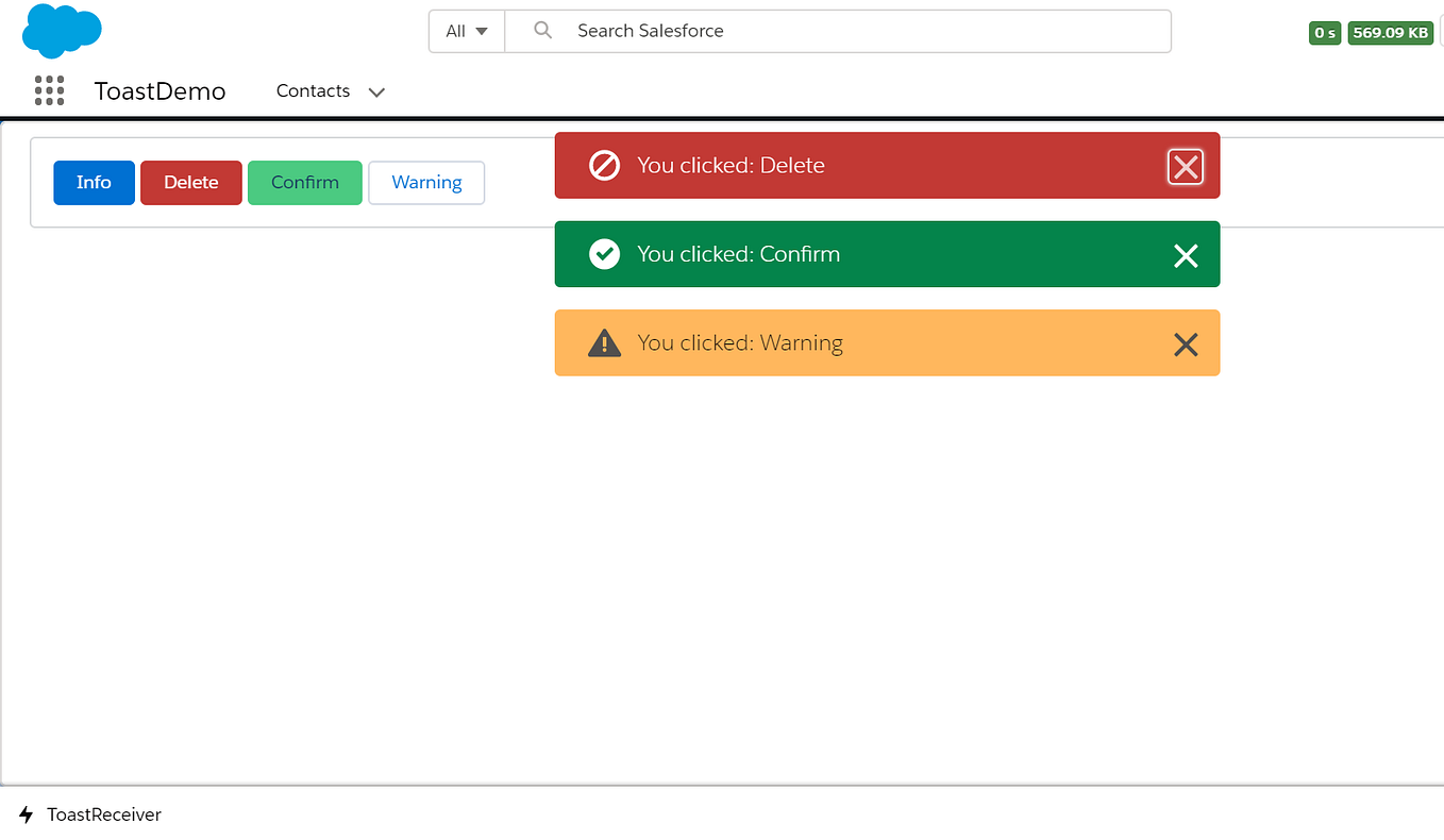 Toast Messages in Lightning. Why do we use toasts … by Sirigowri kap