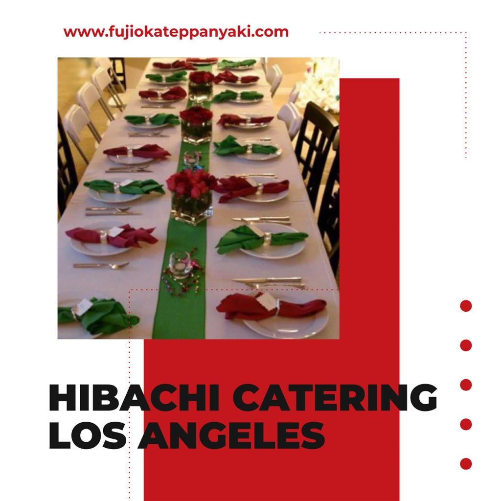 Hibachi Cater Los Angeles Fujioka Teppanyaki Medium